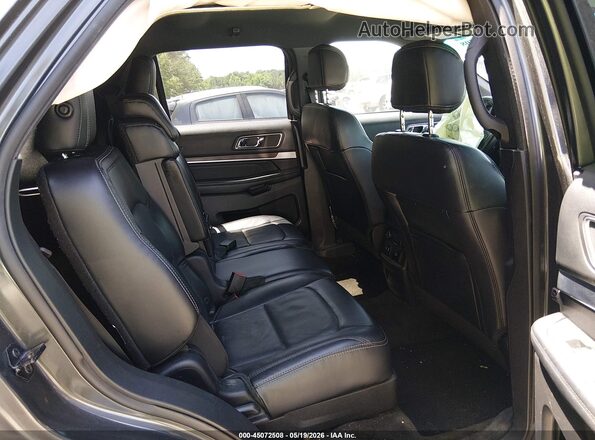 1FM5K7F81HGC92908 2017 FORD EXPLORER Серый Вид наклейки с VIN-кодом