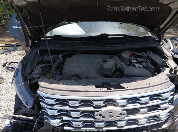1FM5K7F81HGC92908 2017 FORD EXPLORER Серый Вид сзади