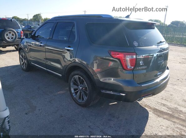 1FM5K7F82KGB48629 2019 FORD FORD EXPLORER Gray Tył lewy