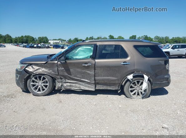 1FM5K7F83GGA27521 2016 FORD FORD EXPLORER Коричневый 