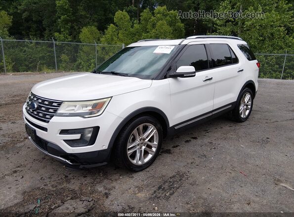 1FM5K7F83GGA84642 2016 FORD FORD EXPLORER White Front left