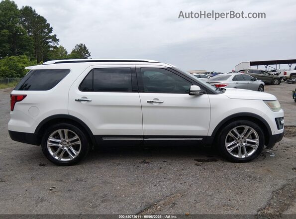 1FM5K7F83GGA84642 2016 FORD FORD EXPLORER White Rear interior view