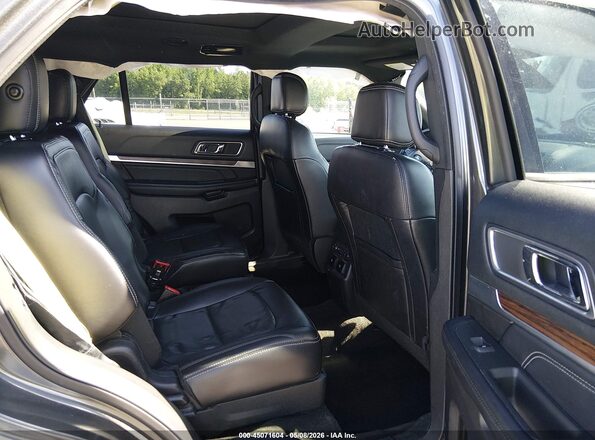1FM5K7F83HGC82736 2017 FORD FORD EXPLORER Gray VIN sticker view