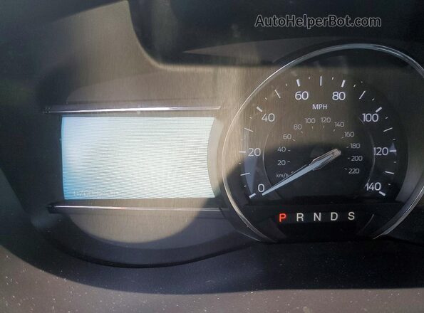 1FM5K7F84HGC23095 2017 FORD FORD EXPLORER Gray Вид щитка приладів