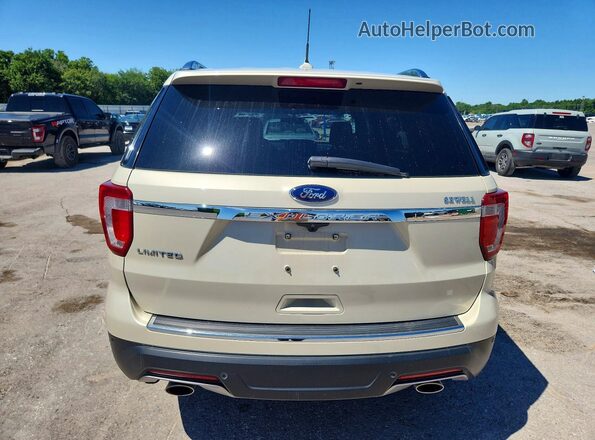 1FM5K7F84JGA42018 2018 FORD EXPLORER Beige 
