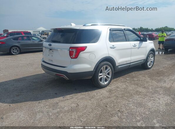 1FM5K7F85HGA69058 2017 FORD EXPLORER White Tył prawy