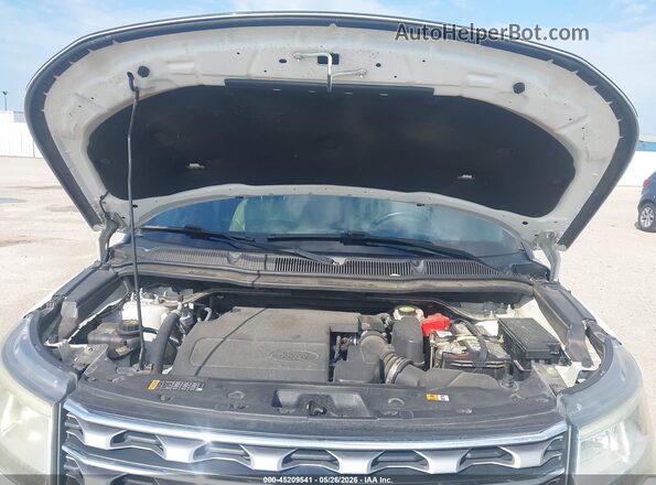 1FM5K7F85HGA69058 2017 FORD EXPLORER White Widok z tyłu