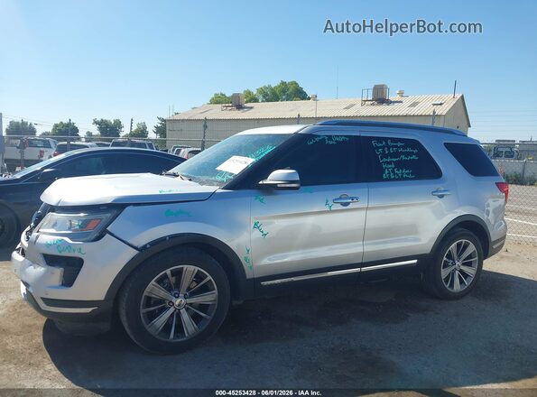 1FM5K7F85JGA15166 2018 FORD EXPLORER Silver 360 interior view