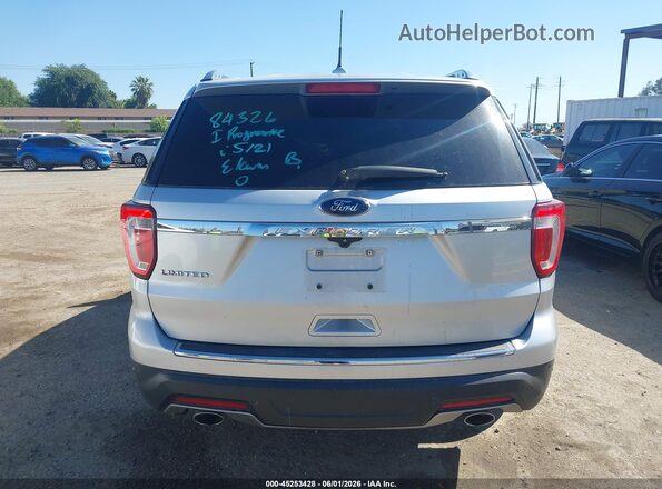 1FM5K7F85JGA15166 2018 FORD EXPLORER Silver 