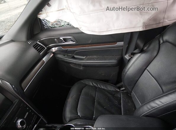 1FM5K7F85KGB01742 2019 FORD EXPLORER Red Вид салону спереду