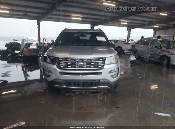 1FM5K7F86HGD78179 2017 FORD FORD EXPLORER Серебряный Вид задней части салона
