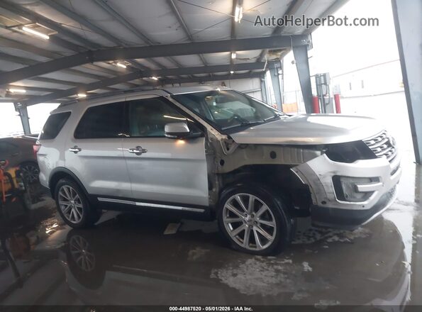 1FM5K7F86HGD78179 2017 FORD FORD EXPLORER Серебряный Панорамный вид салона 360°