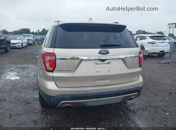 1FM5K7F86HGD78635 2017 FORD EXPLORER Золотой 