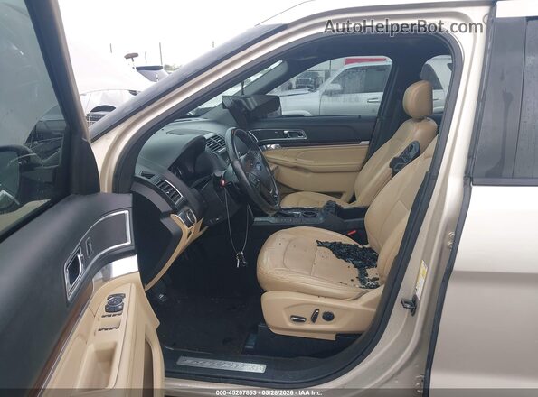 1FM5K7F86HGD78635 2017 FORD EXPLORER Золотой 