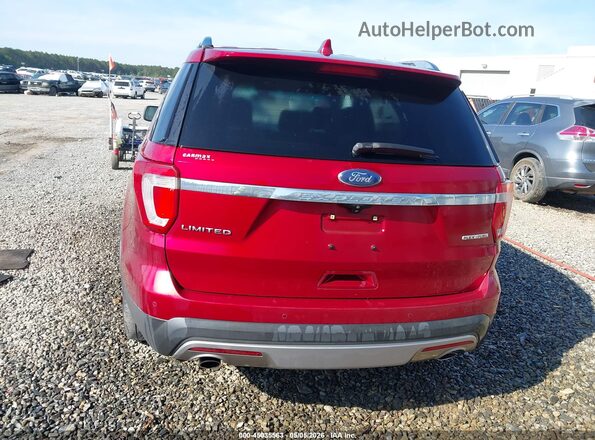 1FM5K7F87GGA69013 2016 FORD FORD EXPLORER Red 