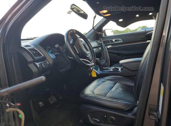 1FM5K7F88HGC68718 2017 FORD EXPLORER Gray 