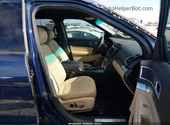 1FM5K7F89GGC69682 2016 FORD EXPLORER Blue Սալոնի դիմացի տեսք