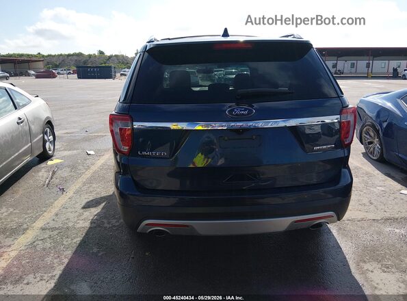 1FM5K7F89GGC69682 2016 FORD EXPLORER Blue 