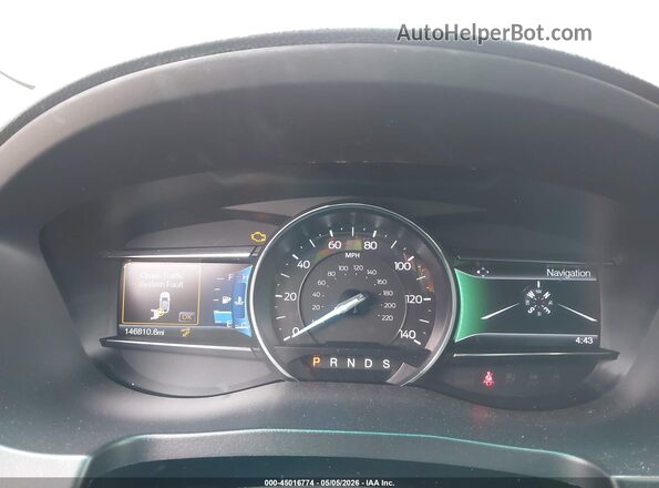 1FM5K7F89GGD12529 2016 FORD FORD EXPLORER Black Rear seats view