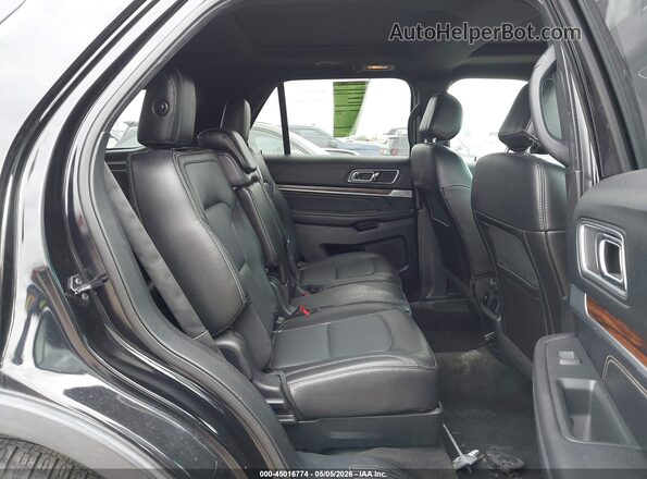 1FM5K7F89GGD12529 2016 FORD FORD EXPLORER Black VIN sticker view