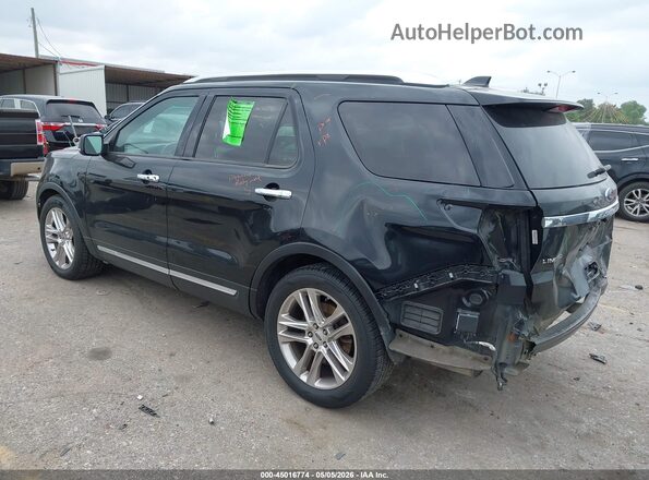 1FM5K7F89GGD12529 2016 FORD FORD EXPLORER Black Rear left