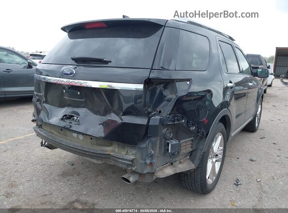 1FM5K7F89GGD12529 2016 FORD FORD EXPLORER Black Front view