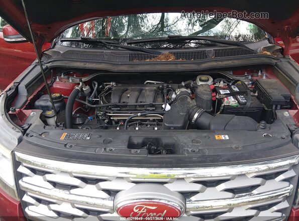 1FM5K7F89JGA27451 2018 FORD EXPLORER Red 