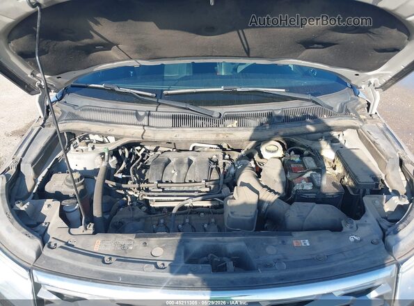 1FM5K7F89JGA79663 2018 FORD EXPLORER Silver Rear view