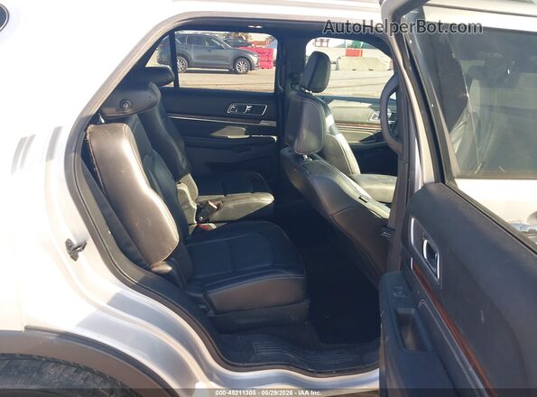 1FM5K7F89JGA79663 2018 FORD EXPLORER Silver VIN sticker view