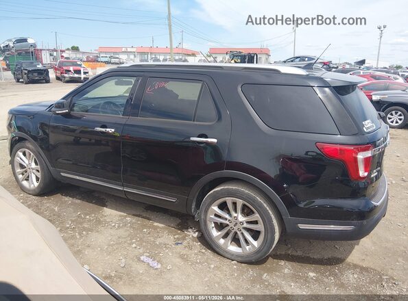 1FM5K7F89JGB74921 2018 FORD FORD EXPLORER Black Панорамний вид салону 360°