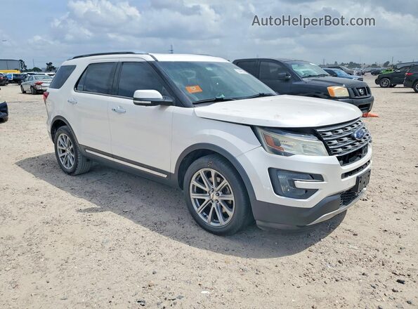 1FM5K7FH1GGA56239 2016 FORD FORD EXPLORER White Przód prawy