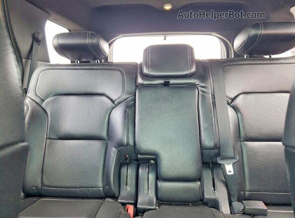 1FM5K7FH1GGA56239 2016 FORD FORD EXPLORER White Widok tylnych siedzeń