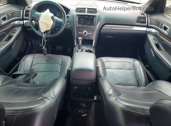 1FM5K7FH1GGA56239 2016 FORD FORD EXPLORER White Widok deski rozdzielczej