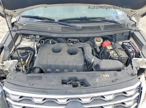 1FM5K7FH1GGA56239 2016 FORD FORD EXPLORER White Widok komory silnika