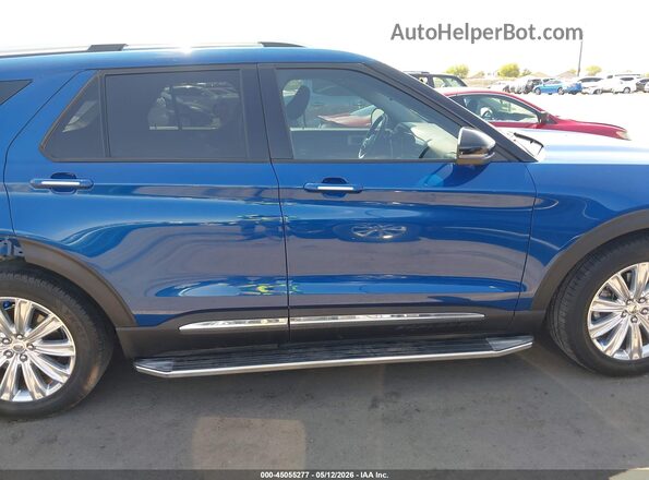 1FM5K7FW3MNA09557 2021 FORD EXPLORER Blue 