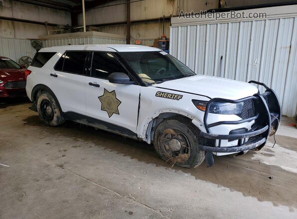 1FM5K8AB1MGC01378 2021 FORD EXPLORER White Առջևի աջ
