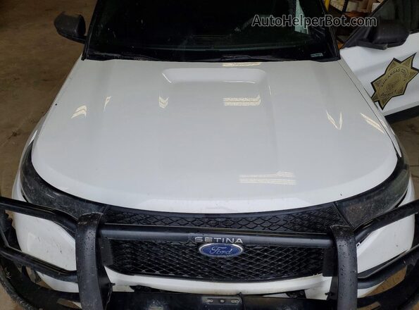 1FM5K8AB1MGC01378 2021 FORD EXPLORER White Շարժիչի բաժամունքի տեսք