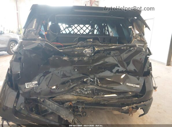 1FM5K8AB2RGA25674 2024 FORD POLICE INTERCEPTOR Черный Вид спереди