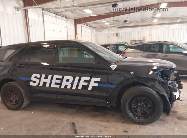 1FM5K8AB2RGA25674 2024 FORD POLICE INTERCEPTOR Черный Вид задней части салона