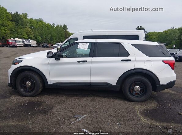 1FM5K8AB3MGA41939 2021 FORD POLICE INTERCEPTOR White სალონის 360-გრადუსიანი ხედი