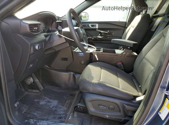 1FM5K8AB7NGC52675 2022 FORD EXPLORER Blue Front interior view