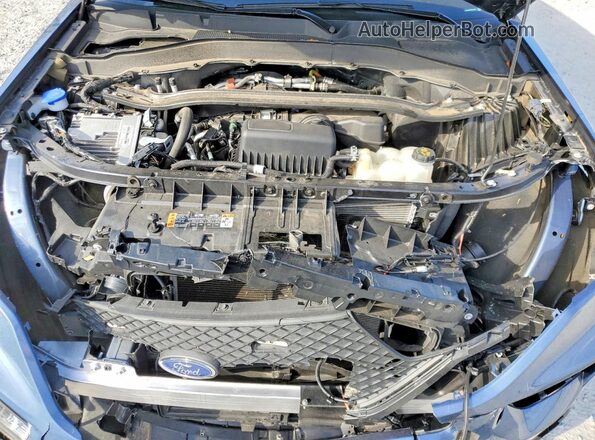 1FM5K8AB7NGC52675 2022 FORD EXPLORER Blue Engine compartment view