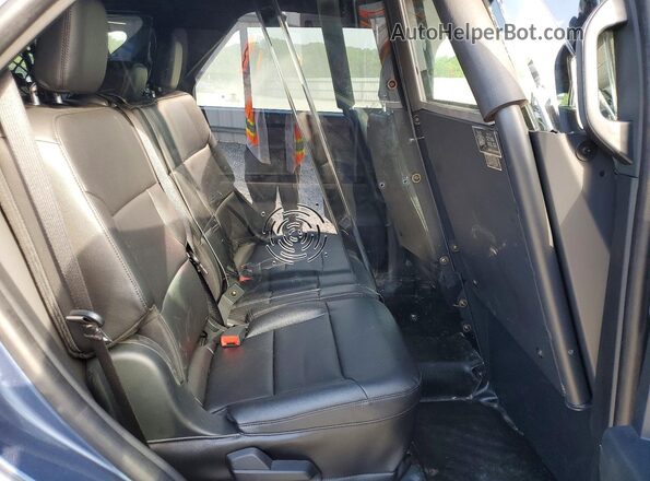 1FM5K8AB7NGC52675 2022 FORD EXPLORER Blue Rear interior view