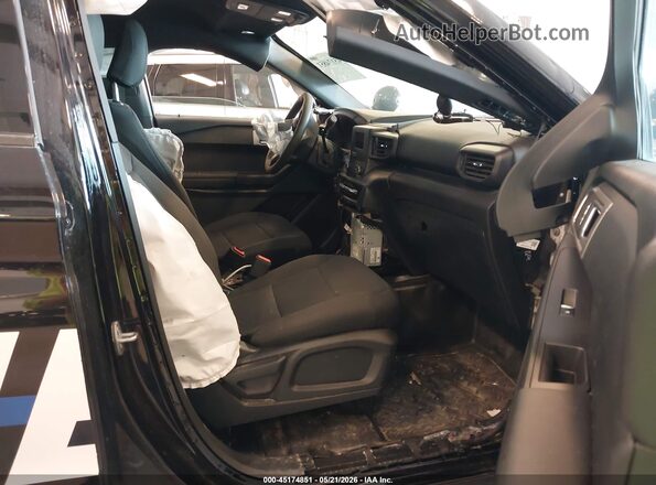 1FM5K8AB7RGA25833 2024 FORD POLICE INTERCEPTOR Черный Вид салона спереди