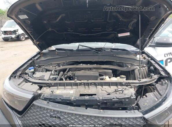 1FM5K8AB8MGC33860 2021 FORD POLICE INTERCEPTOR Black Вид салону спереду