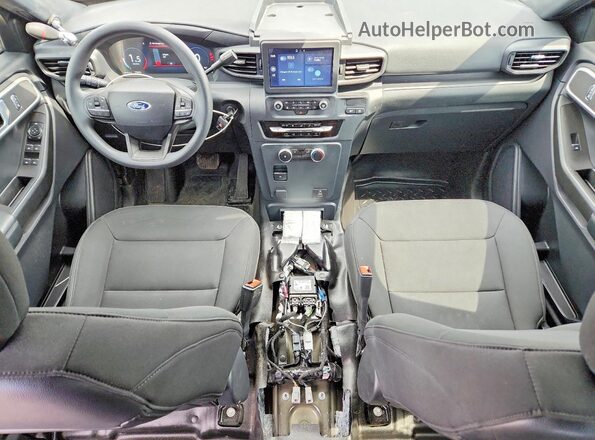 1FM5K8ABXSGA04707 2025 FORD EXPLORER Black Vista interior delantera