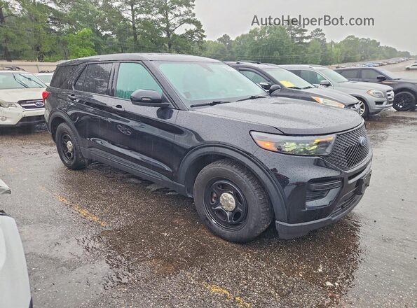 1FM5K8AC3MNA14177 2021 FORD EXPLORER Black Передня права чверть