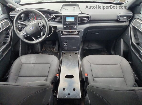 1FM5K8AC3MNA14177 2021 FORD EXPLORER Black Вид панелі приладів