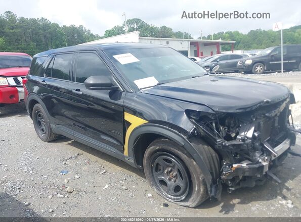 1FM5K8ACXRGA70290 2024 FORD POLICE INTERCEPTOR Black Vista interior trasera