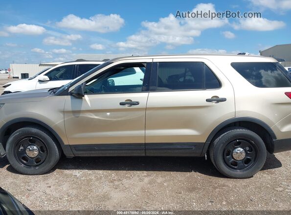 1FM5K8AR0HGD57978 2017 FORD UTILITY POLICE INTERCEPTOR Gold Widok wnętrza 360 stopni
